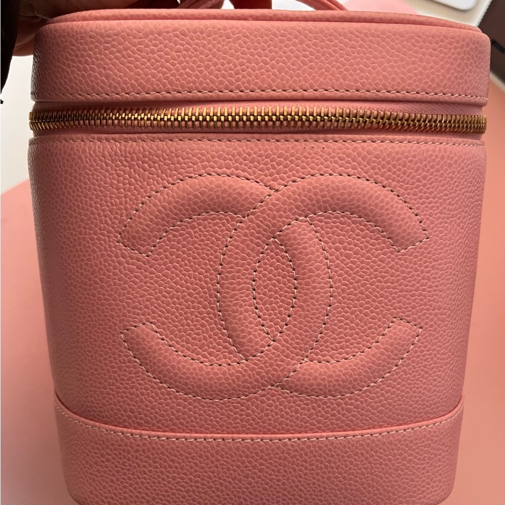 Chanel 2004 Pink Caviar Timeless Vanity